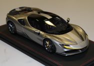 BBR Models  Ferrari Ferrari SF90 - SILVER MET - Silver