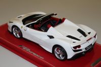 BBR Models  Ferrari Ferrari F8 Spider - WHITE CERVINO - White