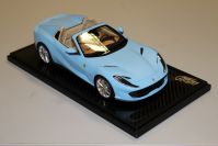 BBR Models  Ferrari Ferrari 812 GTS - AZZURRO LA PLATA MATT - - Red Matt