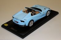 BBR Models  Ferrari Ferrari 812 GTS - AZZURRO LA PLATA MATT - - Red Matt