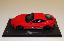 BBR Models  Ferrari Ferrari Roma ROSSO CORSA / BLACK - Rosso Corsa