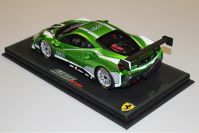 BBR Models  Ferrari Ferrari 488 Challenge EVO CHROME GREEN - Green Metallic