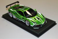 BBR Models  Ferrari Ferrari 488 Challenge EVO CHROME GREEN - Green Metallic