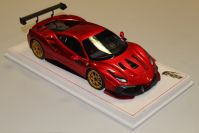 BBR Models  Ferrari Ferrari 488 Challenge EVO ROSSO FUOCO / G Red Metallic