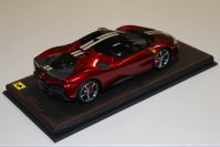 BBR Models  Ferrari Ferrari SF90 Stradale - ROSSO FUOCO - Red Metallic