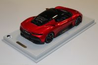 BBR Models  Maserati Maserati MC20 - ROSSO VINCENTE / BLACK - Red Metallic