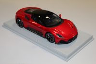 BBR Models  Maserati Maserati MC20 - ROSSO VINCENTE / BLACK - Red Metallic