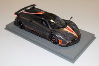 BBR Models  Pagani Pagani Imola 2020 - FULL CARBON -BLACK MATT Red Matt