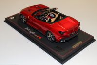 BBR Models  Ferrari Ferrari Portofino M Spider - ROSSO FUOCO - Red Metallic