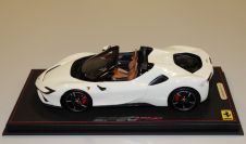 BBR Models  Ferrari Ferrari SF90 Spider - BIANCO AVUS - White Avus