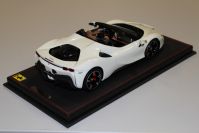 BBR Models  Ferrari Ferrari SF90 Spider - BIANCO AVUS - White Avus