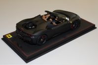 BBR Models  Ferrari Ferrari SF90 Spider - NERO OPACO / CUOIO Black Matt