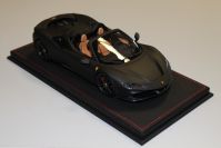 BBR Models  Ferrari Ferrari SF90 Spider - NERO OPACO / CUOIO Black Matt