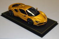 BBR Models  Ferrari Ferrari SF90 Spider Closed Roof - GIALLO MONTECARLO - Yellow