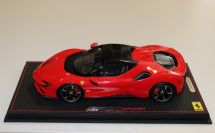 BBR Models  Ferrari Ferrari SF90 Spider - ROSSO CORSA / BLACK - Rosso Corsa