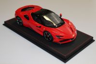 BBR Models  Ferrari Ferrari SF90 Spider - ROSSO CORSA / BLACK - Rosso Corsa