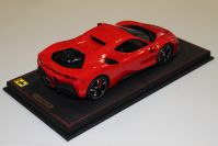 BBR Models  Ferrari Ferrari SF90 Spider Closed Roof - ROSSO CORSA - Rosso Corsa