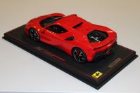 BBR Models  Ferrari Ferrari SF90 Spider Closed Roof - ROSSO CORSA - Rosso Corsa