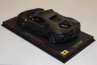 BBR Models  Ferrari Ferrari SF90 Spider Closed Roof - MATT BLACK - Black Matt