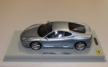 BBR Models  Ferrari Ferrari 360 Modena - GRIGIO ALLOY - Red Matt