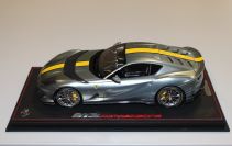 BBR Models  Ferrari Ferrari 812 Competizione - GRIGIO COBURN - Red Matt