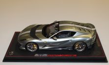 BBR Models  Ferrari Ferrari 812 Competizione - GRIGIO COBURN / ARGENTO NÜRBURG Red Matt