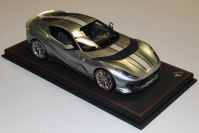 BBR Models  Ferrari Ferrari 812 Competizione - GRIGIO COBURN / ARGENTO NÜRBURG Red Matt