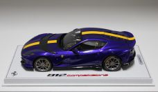 BBR Models  Ferrari Ferrari 812 Competizione - VIOLA AL HUMAD - Red Matt
