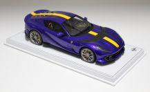 BBR Models  Ferrari Ferrari 812 Competizione - VIOLA AL HUMAD - Red Matt