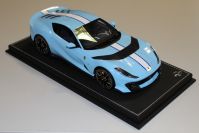 BBR Models  Ferrari Ferrari 812 Competizione - AZZURRO LA PLATA - Red Matt