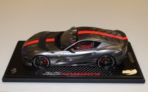 BBR Models  Ferrari Ferrari 812 Competizione - GRIGIO SILVERSTONE / ONE Red Matt