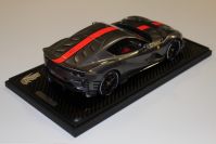 BBR Models  Ferrari Ferrari 812 Competizione - GRIGIO SILVERSTONE / ONE Red Matt