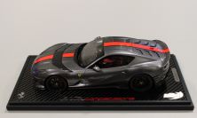 BBR Models  Ferrari Ferrari 812 Competizione - GRIGIO SILVERSTONE / ONE Red Matt