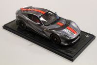 BBR Models  Ferrari Ferrari 812 Competizione - GRIGIO SILVERSTONE / ONE Red Matt