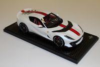 BBR Models  Ferrari #        Ferrari 812 Competizione - BIANCO AUDACE / RED - Red Matt