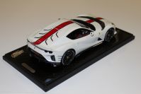 BBR Models  Ferrari Ferrari 812 Competizione - BIANCO AUDACE / RED - #15/15 Red Matt