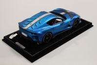 BBR Models  Ferrari #        Ferrari 812 Competizione - EMPEROR BLUE MATT- Red Matt