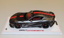 BBR Models  Ferrari #        Ferrari 812 Competizione - GRIGIO SILVERSTONE - Red Matt