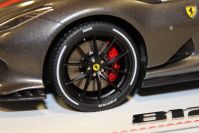 BBR Models  Ferrari Ferrari 812 Competizione - GRIGIO SILVERSTONE - Red Matt