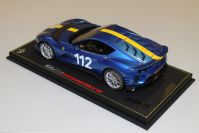 BBR Models  Ferrari # Ferrari 812 Competizione - TAILOR MADE #112 - Blue / Yellow