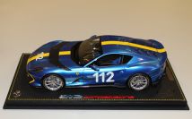BBR Models  Ferrari Ferrari 812 Competizione - TAILOR MADE #112 - Blue / Yellow