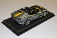 BBR Models  Ferrari Ferrari 812 Competizione A - GRIGIO COBURN - Red Matt