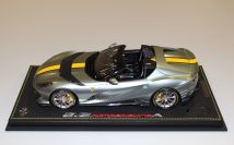 BBR Models  Ferrari Ferrari 812 Competizione A - GRIGIO COBURN - Red Matt