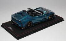 BBR Models  Ferrari Ferrari 812 Competizione A - BLU CAPRI - Red Matt