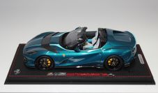 BBR Models  Ferrari Ferrari 812 Competizione A - BLU CAPRI - Red Matt