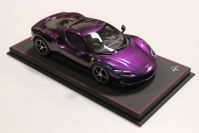 BBR Models  Ferrari Ferrari 296 GTB - CHAMELEON - PURPLE / BLUE - Red Matt