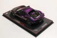 BBR Models  Ferrari Ferrari 296 GTB - CHAMELEON - PURPLE / BLUE - Red Matt