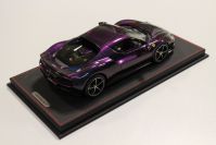 BBR Models  Ferrari Ferrari 296 GTB - CHAMELEON - PURPLE / BLUE - Red Matt