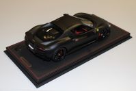 BBR Models  Ferrari Ferrari 296 GTB - MATT BLACK - Black Matt