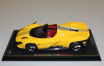 BBR Models  Ferrari Ferrari Daytona SP3 - GIALLO MODENA / SILVER - Yellow Modena